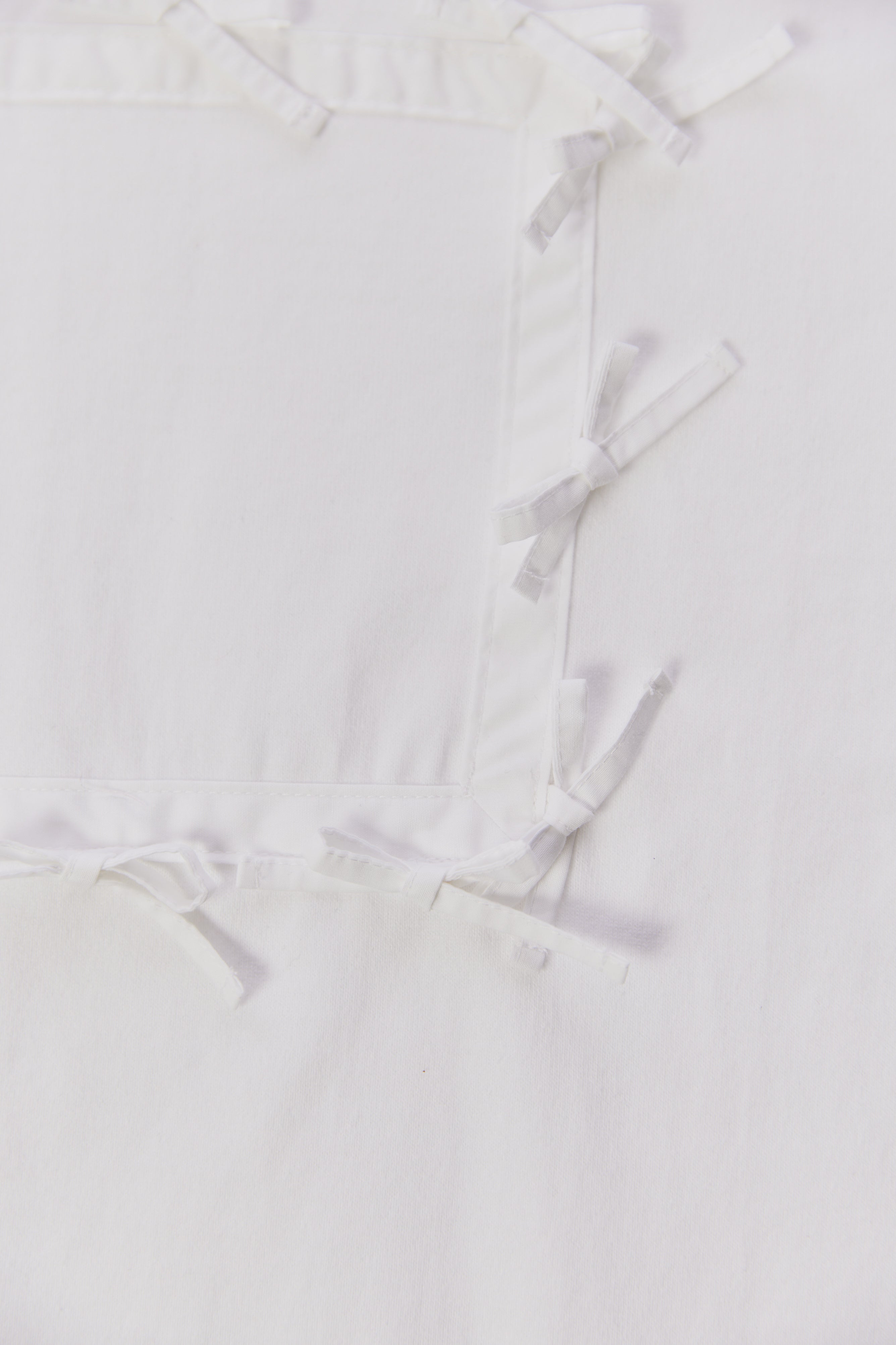 Logo Tee with Ribbons - WHITE – M.Hiramatsu