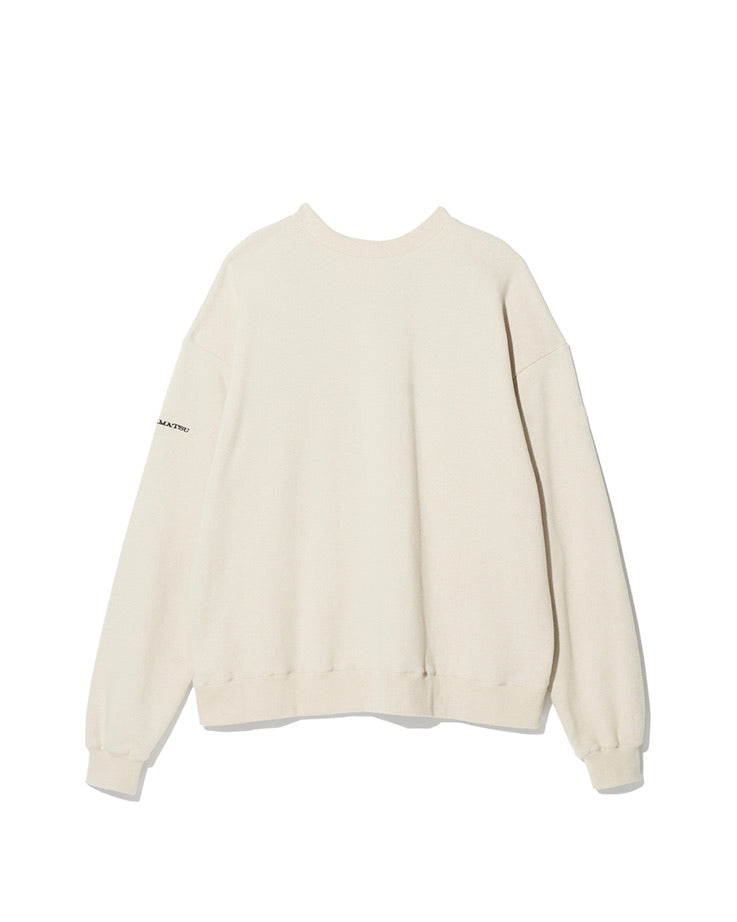 Crew Neck Sweat with Ribbons