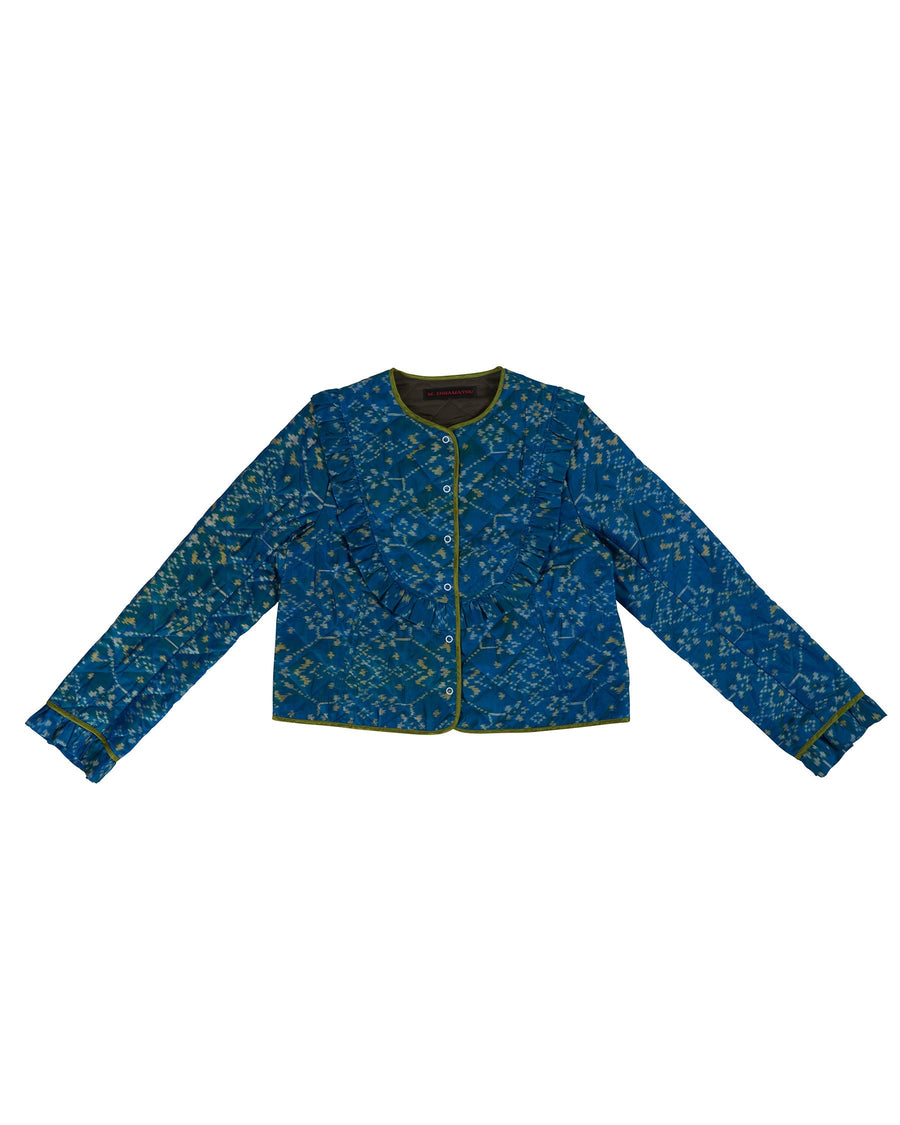 Quilted Jacket - TURQUOISE