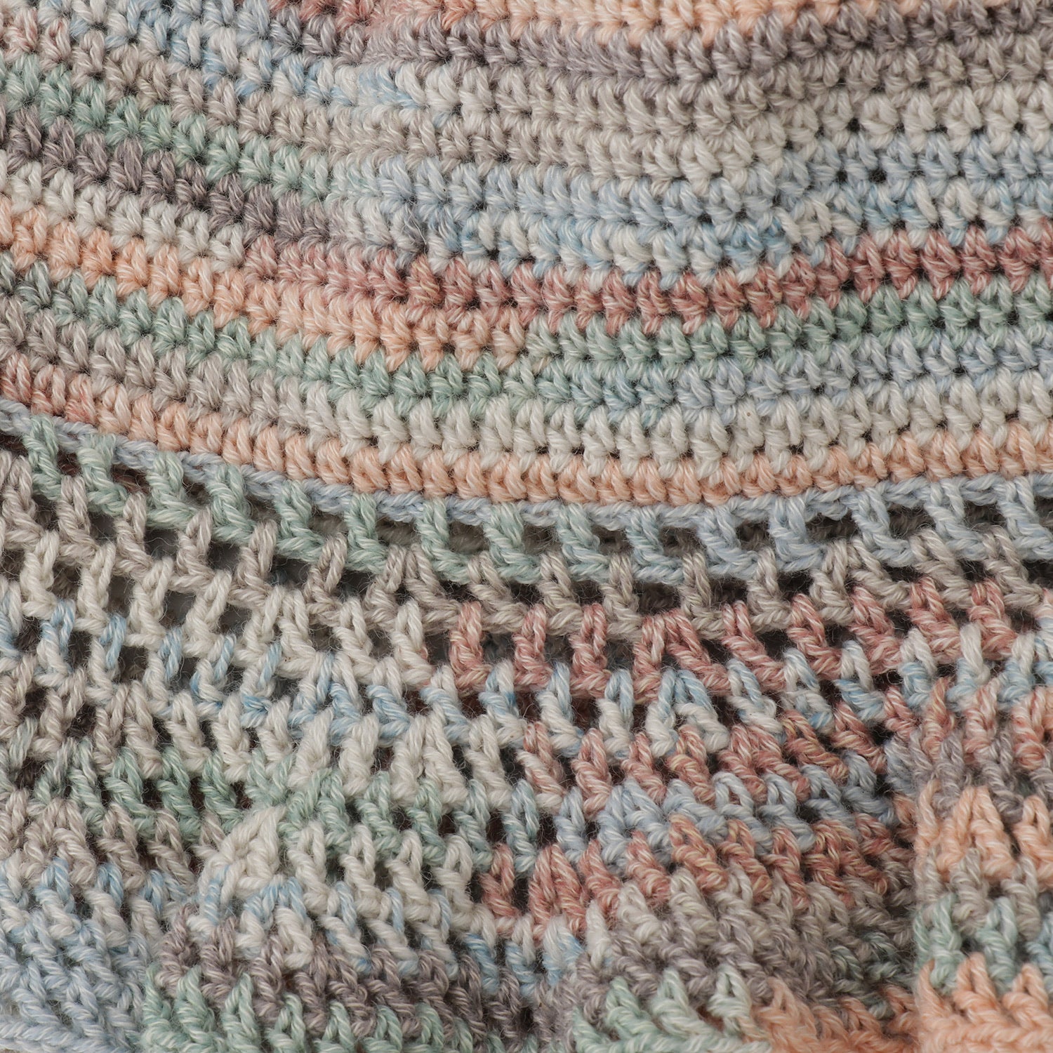 Hand Knitted Bucket Hat - BEIGE – M.Hiramatsu